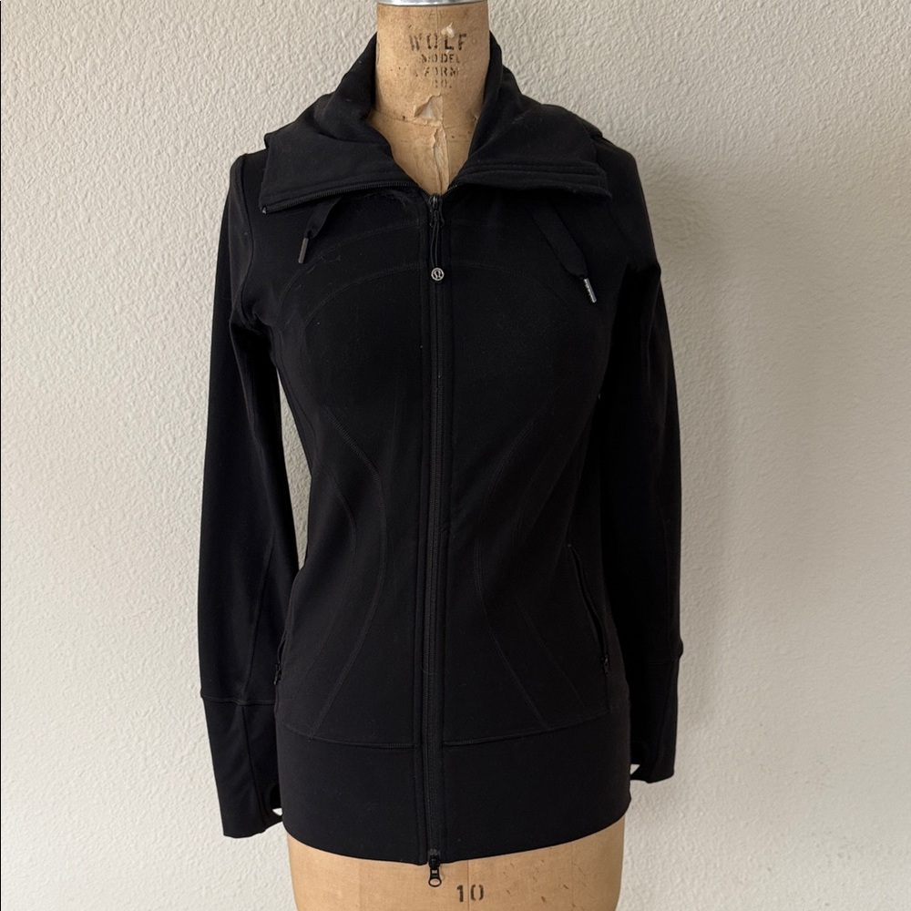 Lululemon Athletica Black Varsity Jacket